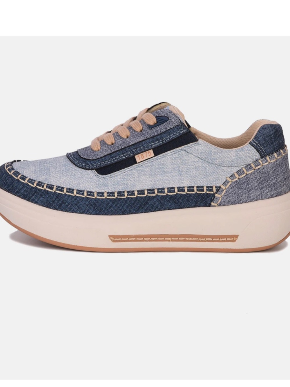 NEW DREW Julep casual shoes comfort orthotic size 9 walking sneakers denim - Picture 5 of 12